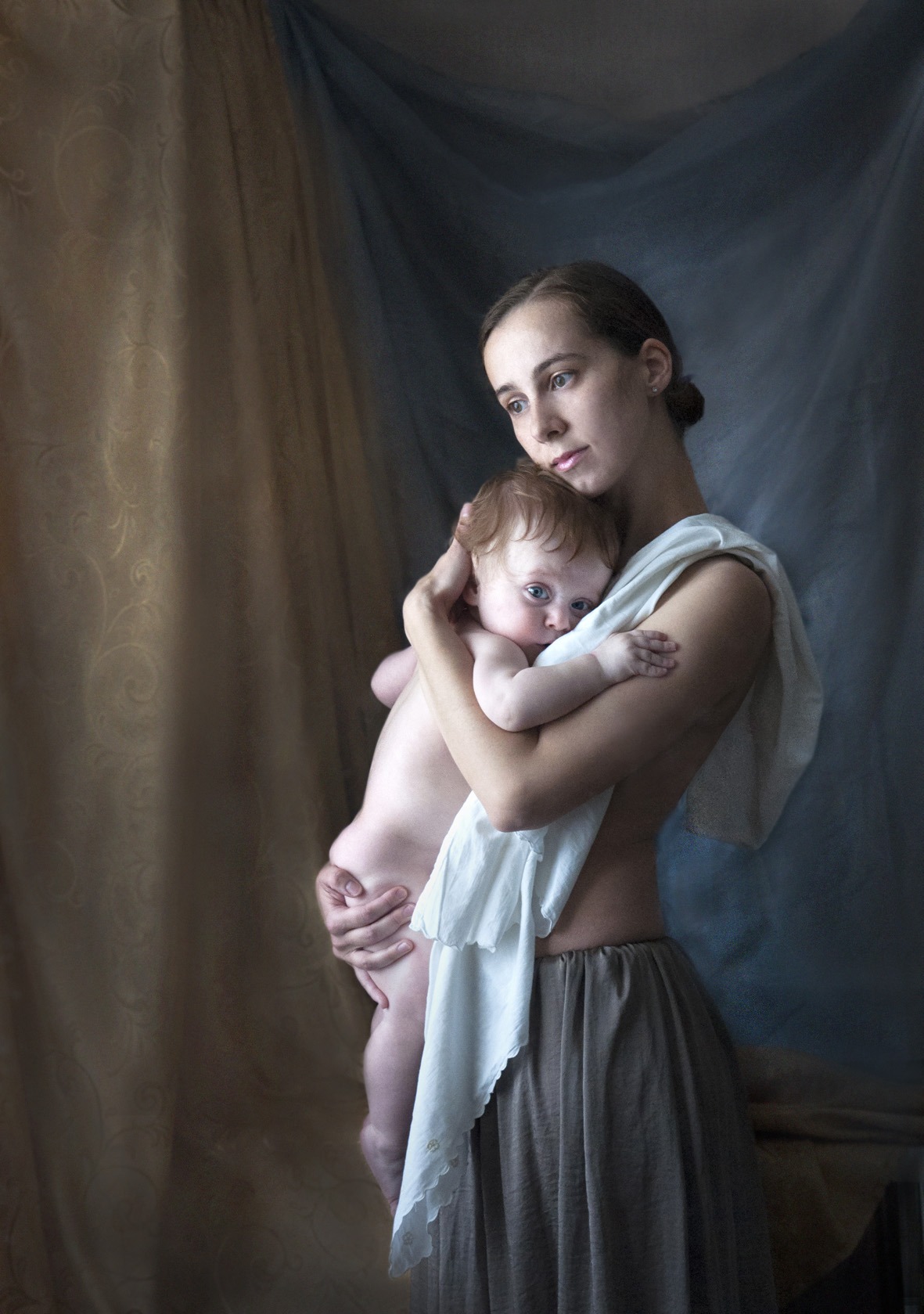 Марина Орлова_Портрет с младенцем