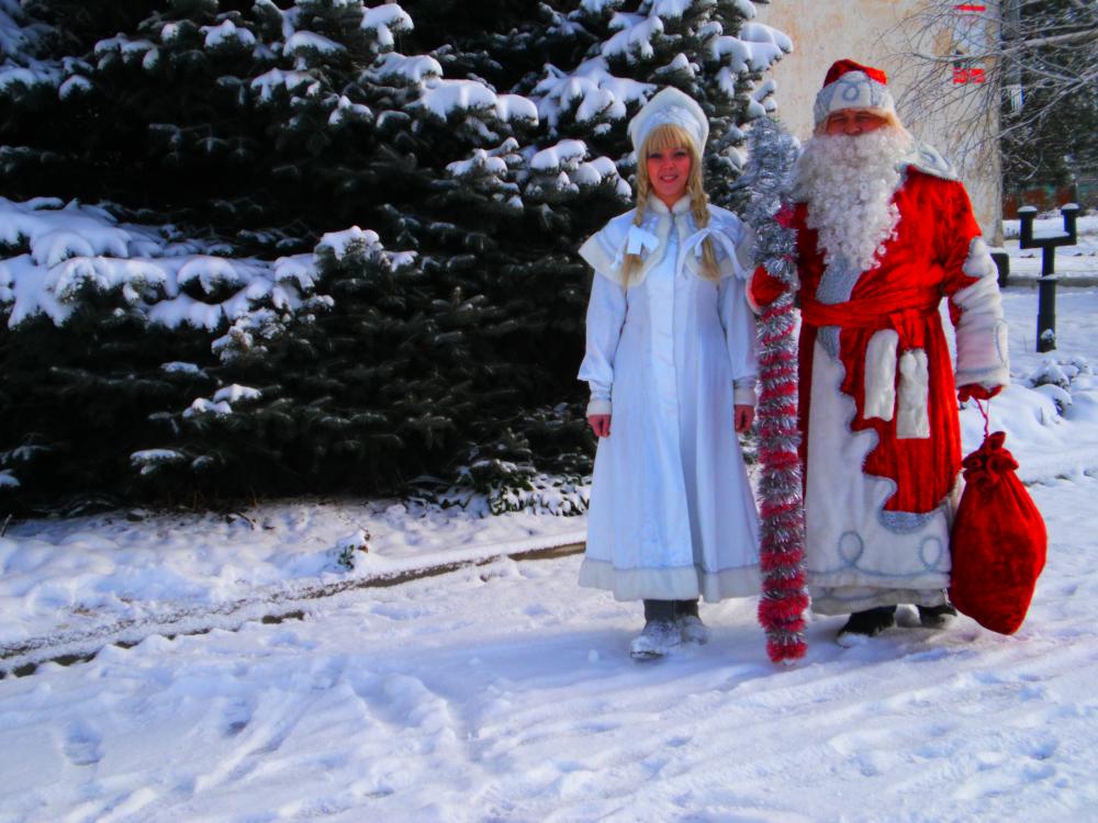 Ольга и Эдуард Аветисян несколько лет назад впервые стали Дедом Морозом и Снегурочкой