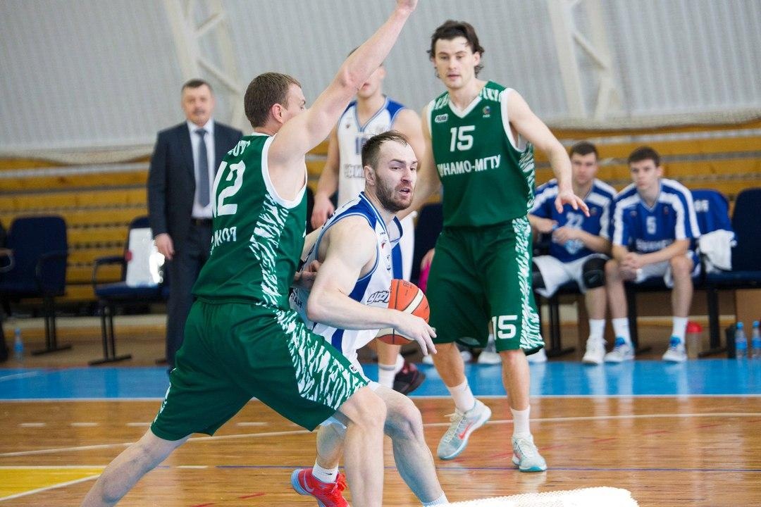 Баскетболисты «Динамо-МГТУ» успешно провели два матча с командой из Уфы в четвертьфинале плей-офф чемпионата России в третьей суперлиге