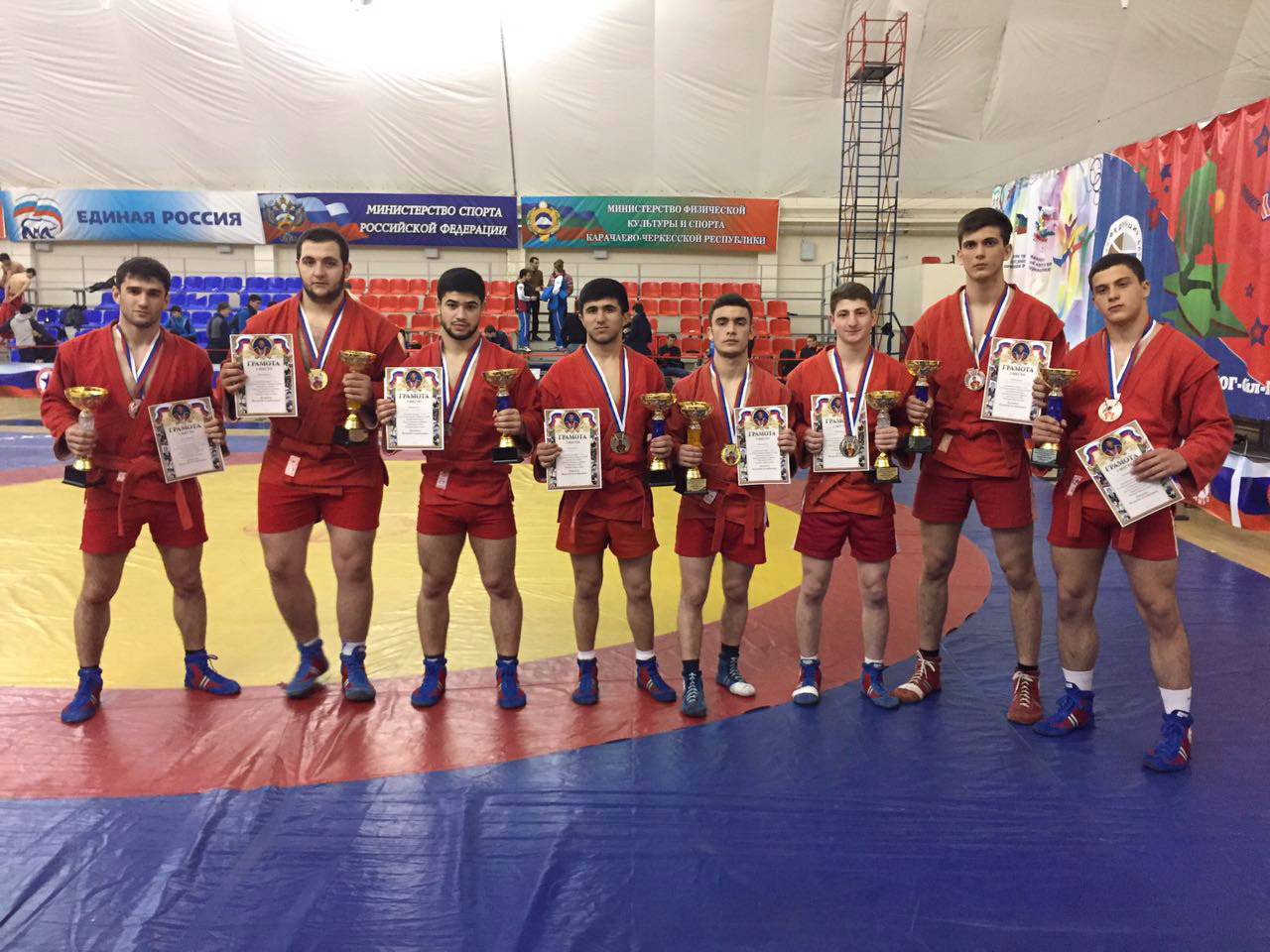 Самбисты Адыгеи привезли домой семь медалей со II Всероссийского турнира памяти Мухаммеда Кунижева