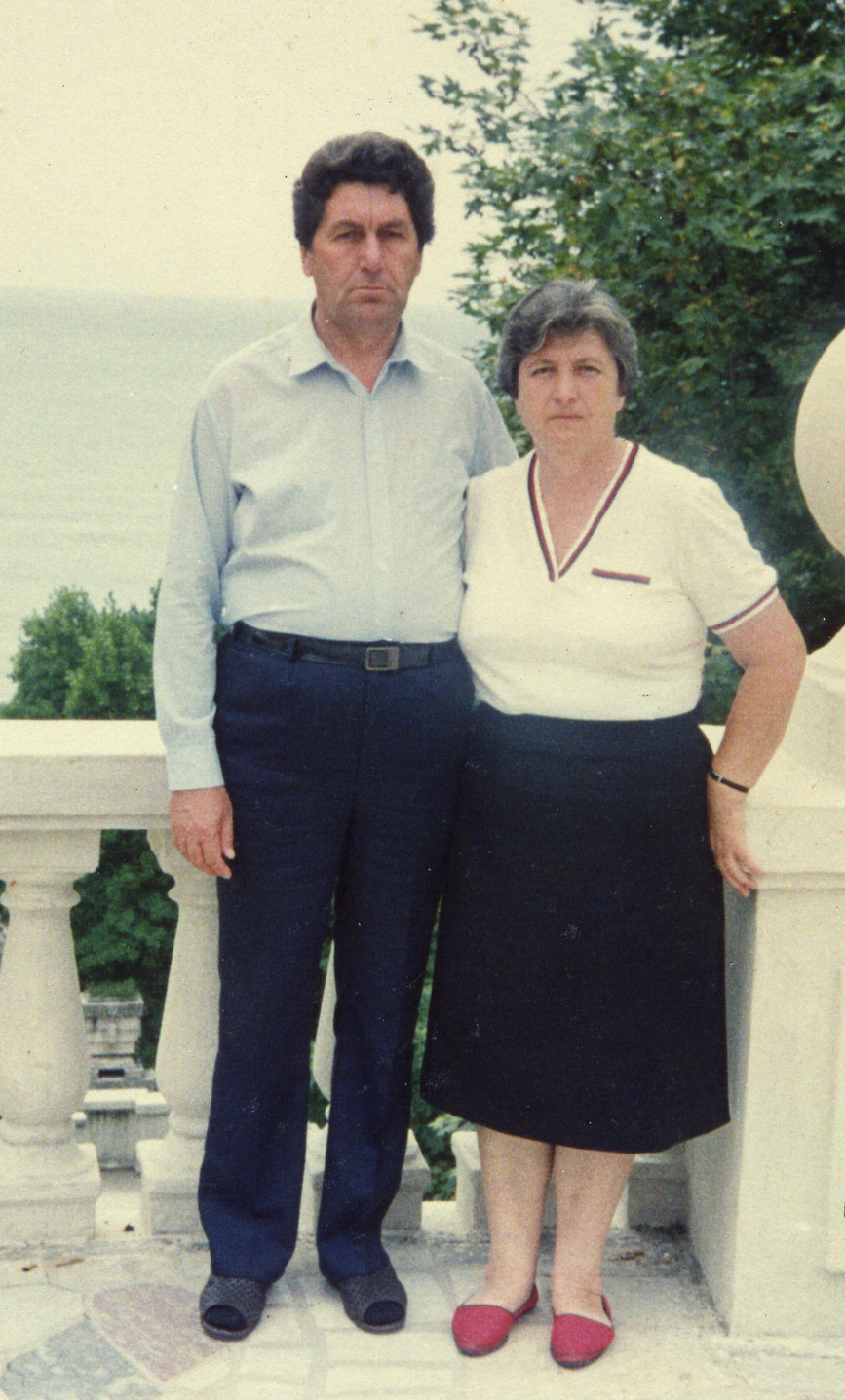 С женой Тагангаш в Сочи, 1975 г.