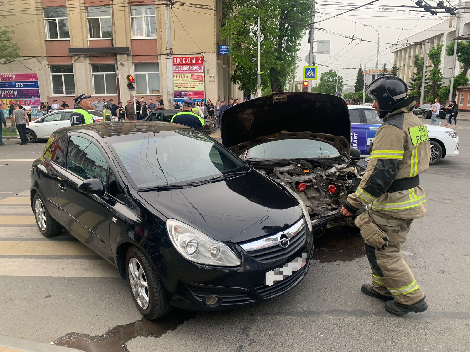 ДТП с четырьмя автомобилями произошло в центре Майкопа - СА онлайн -  Советская Адыгея